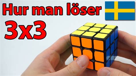 Hur löser man en rubik's kub 6x6